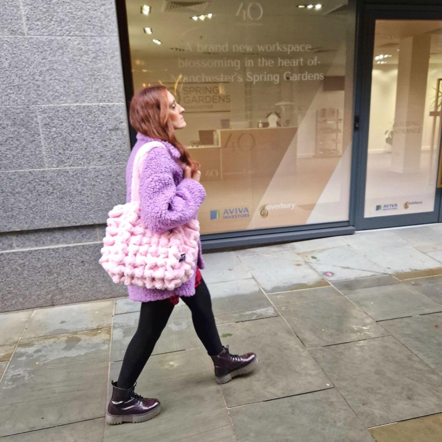 GINA Handbag - Baby Pink